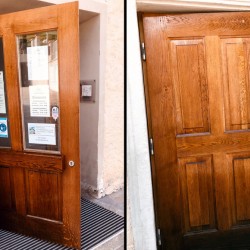 Restauro porte in legno Ex-Agnello - Rencio, BZ